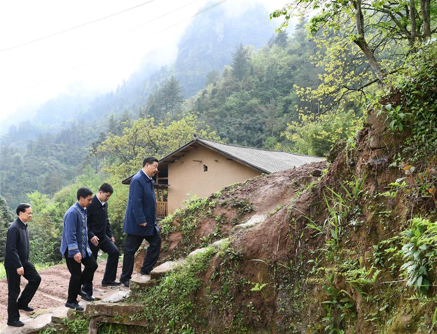 Presidente chinês faz visita de inspecão a Chongqing