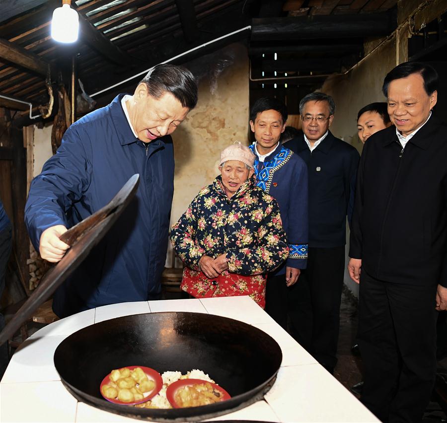 Presidente chinês faz visita de inspecão a Chongqing