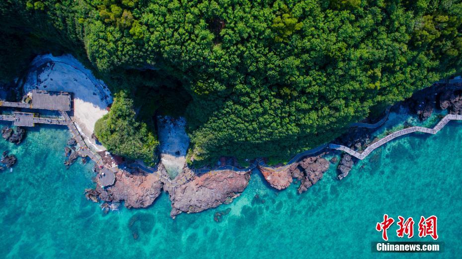 A ilha de Weizhou:um lugar tão bonita quanto uma esmeralda