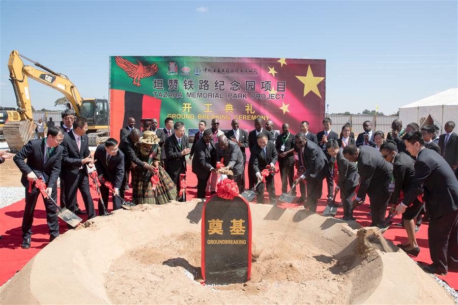 Zâmbia lança construção do Parque Memorial Tazara para recordar heróis chineses