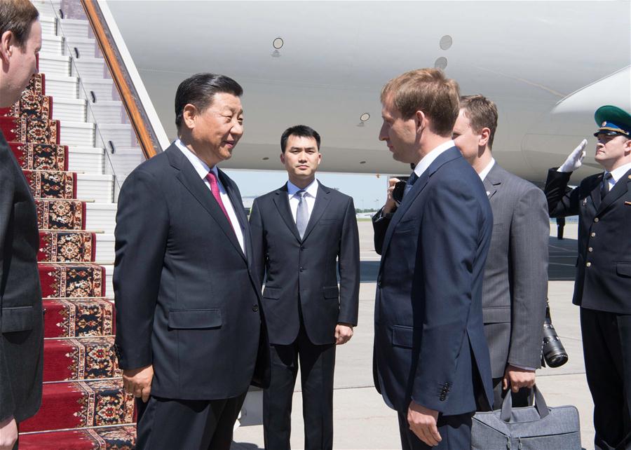 Presidente chinês chega a Moscou para visita de Estado à Rússia