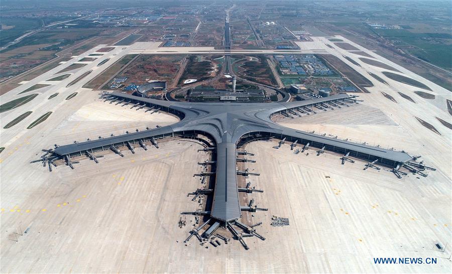 Qingdao: Aeroporto Jiaodong em fase de construção