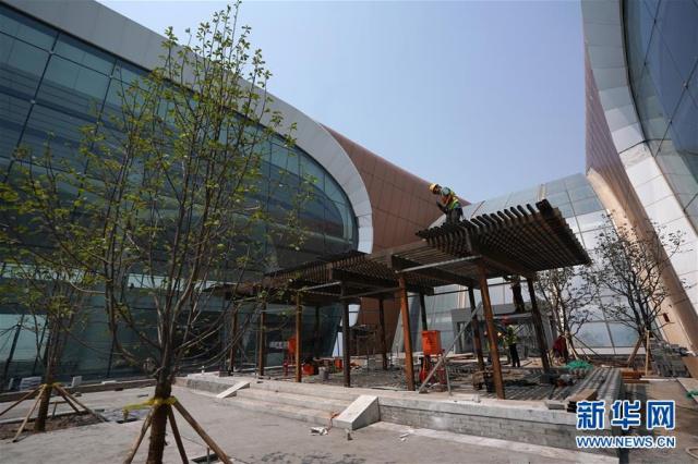 Galeria：Construção do terminal do novo aeroporto internacional de Beijing entra na fase final