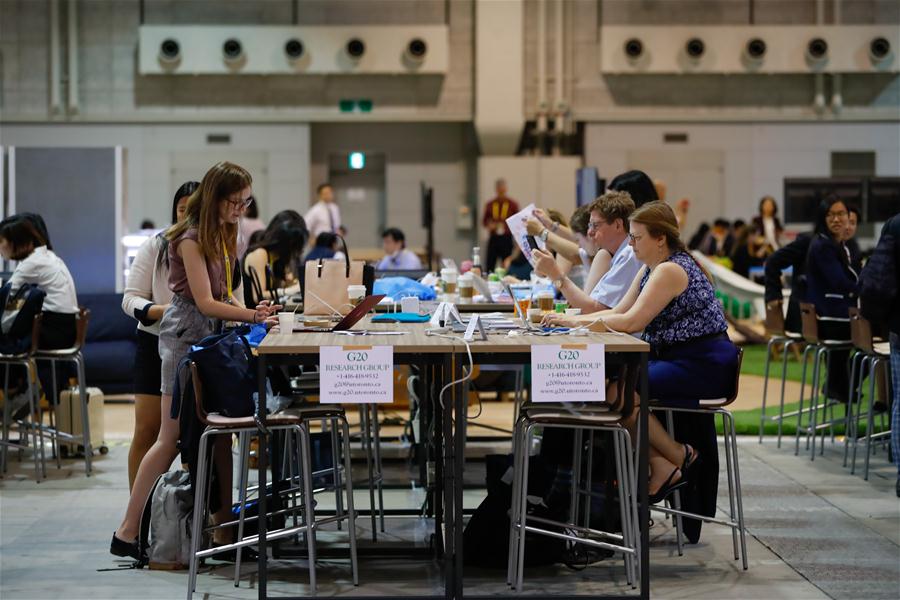 Centro de mídia da 14ª cúpula do G20 abre a jornalistas