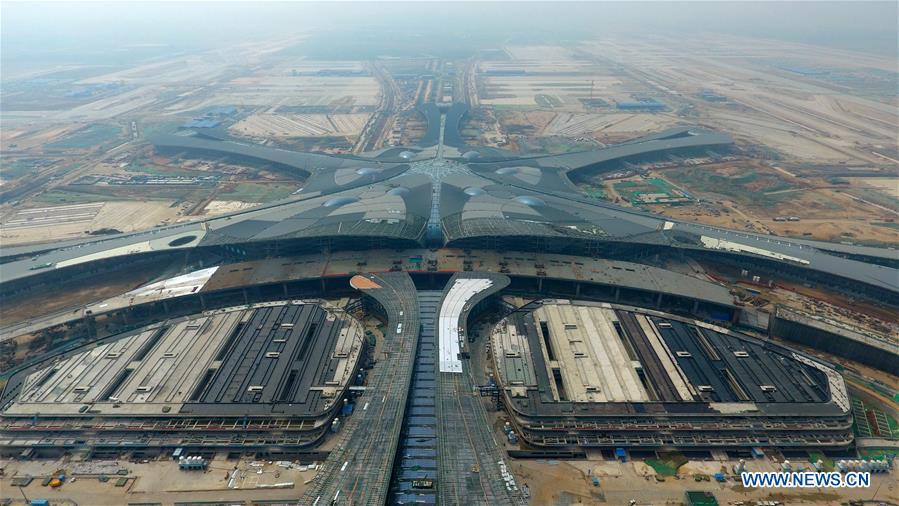 Galeria: Concluída a construção do novo aeroporto de Beijing