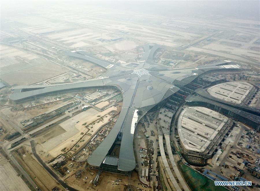 Galeria: Concluída a construção do novo aeroporto de Beijing