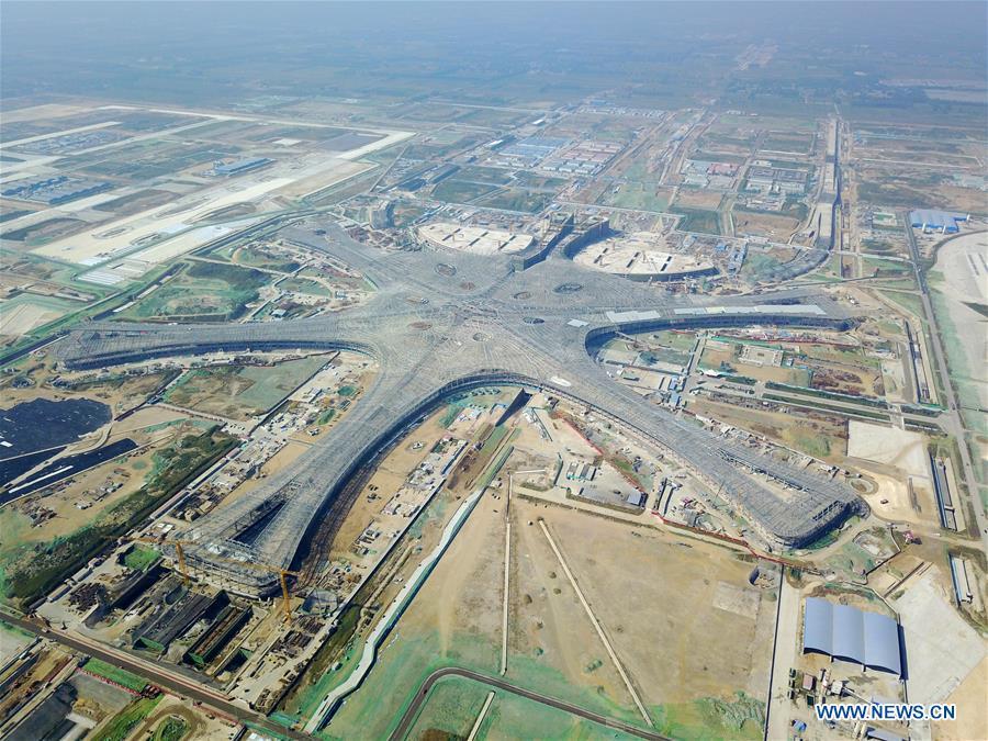 Galeria: Concluída a construção do novo aeroporto de Beijing