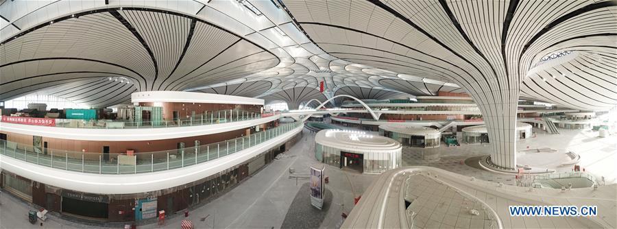 Galeria: Concluída a construção do novo aeroporto de Beijing