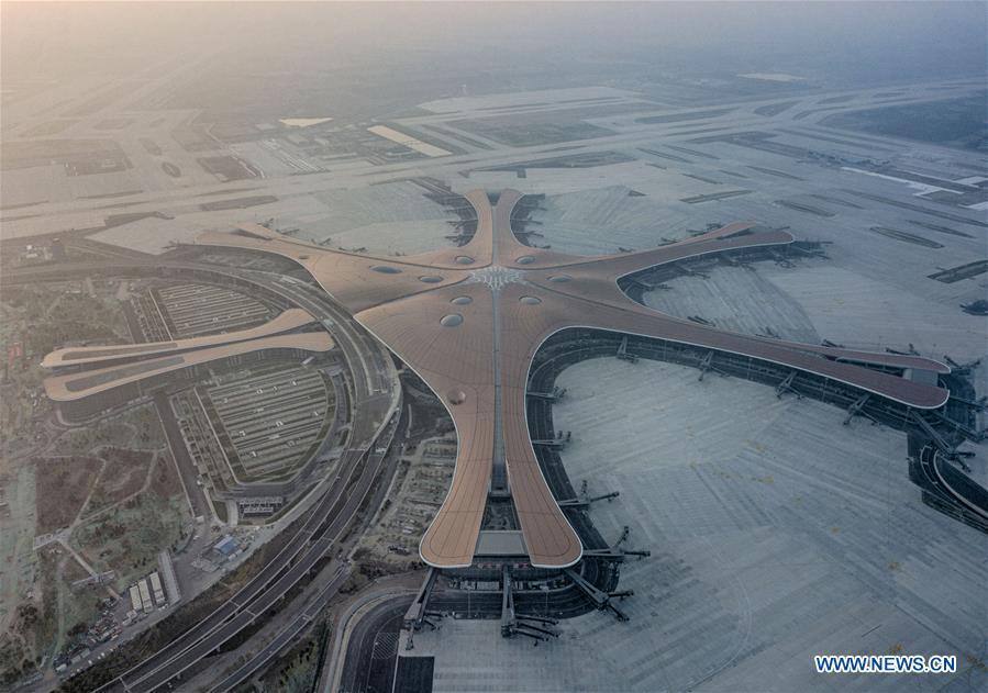 Galeria: Concluída a construção do novo aeroporto de Beijing