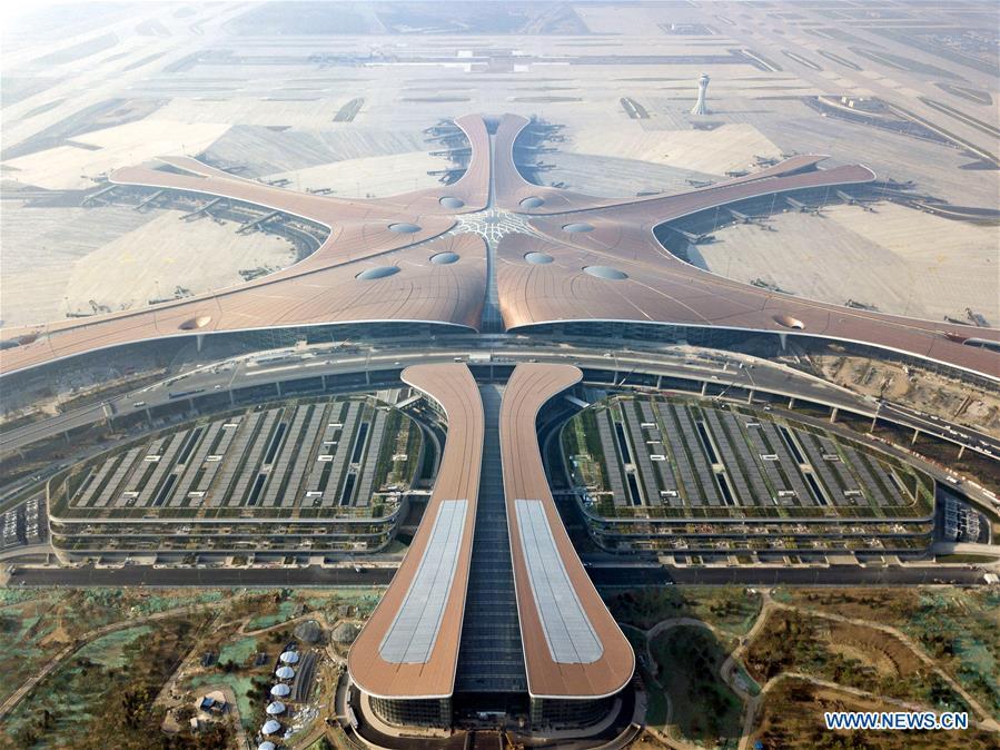 Galeria: Concluída a construção do novo aeroporto de Beijing