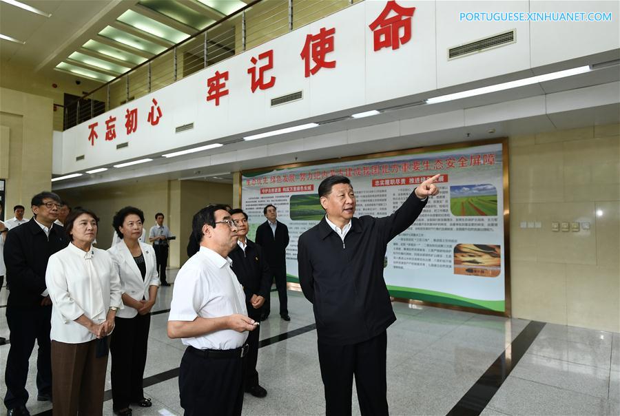 Xi destaca desenvolvimento concentrado no povo em inspeção à Mongólia Interior