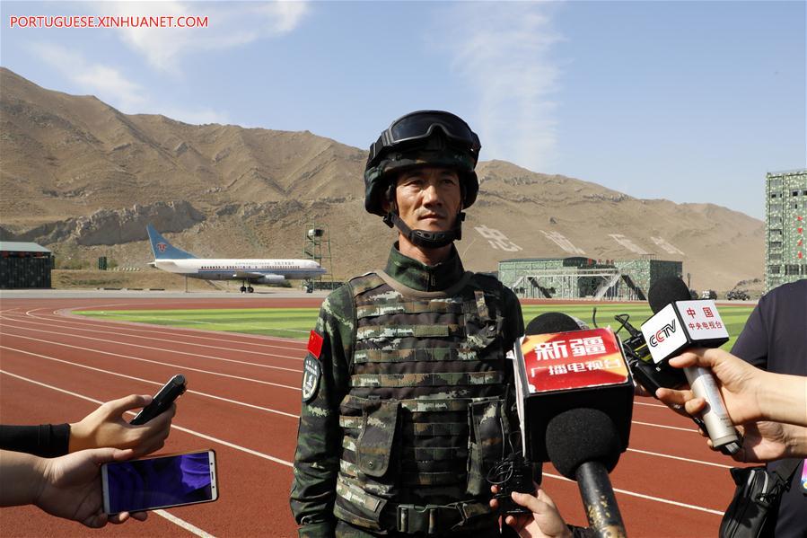 China e Quirguistão realizam exercício conjunto antiterrorismo