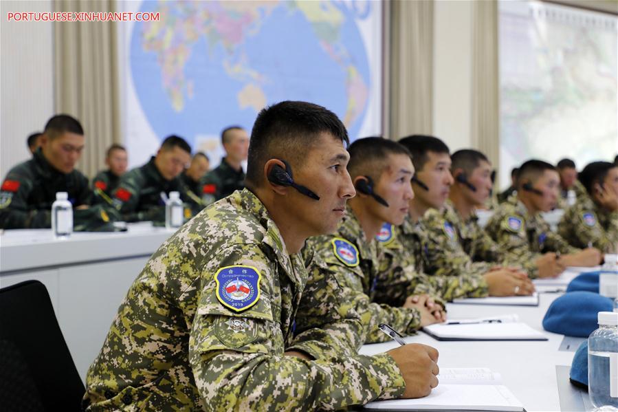 China e Quirguistão realizam exercício conjunto antiterrorismo