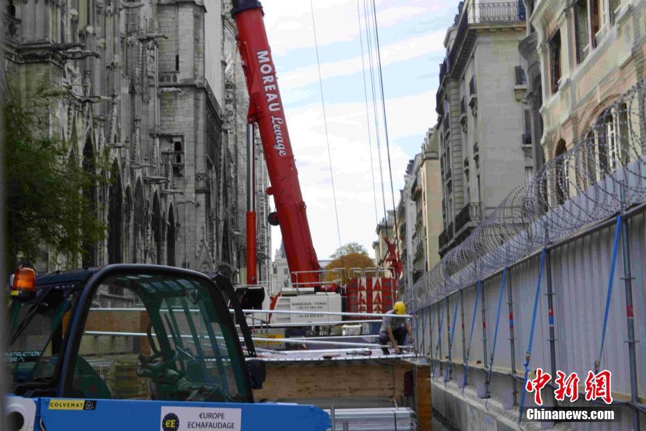 Reiniciado trabalho de restauro da Catedral de Norte-Dame de Paris