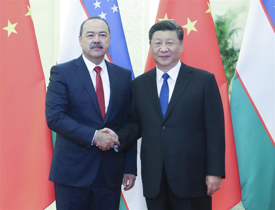 Xi pede que China e Uzbequistão promovam construção de qualidade do Cinturão e Rota