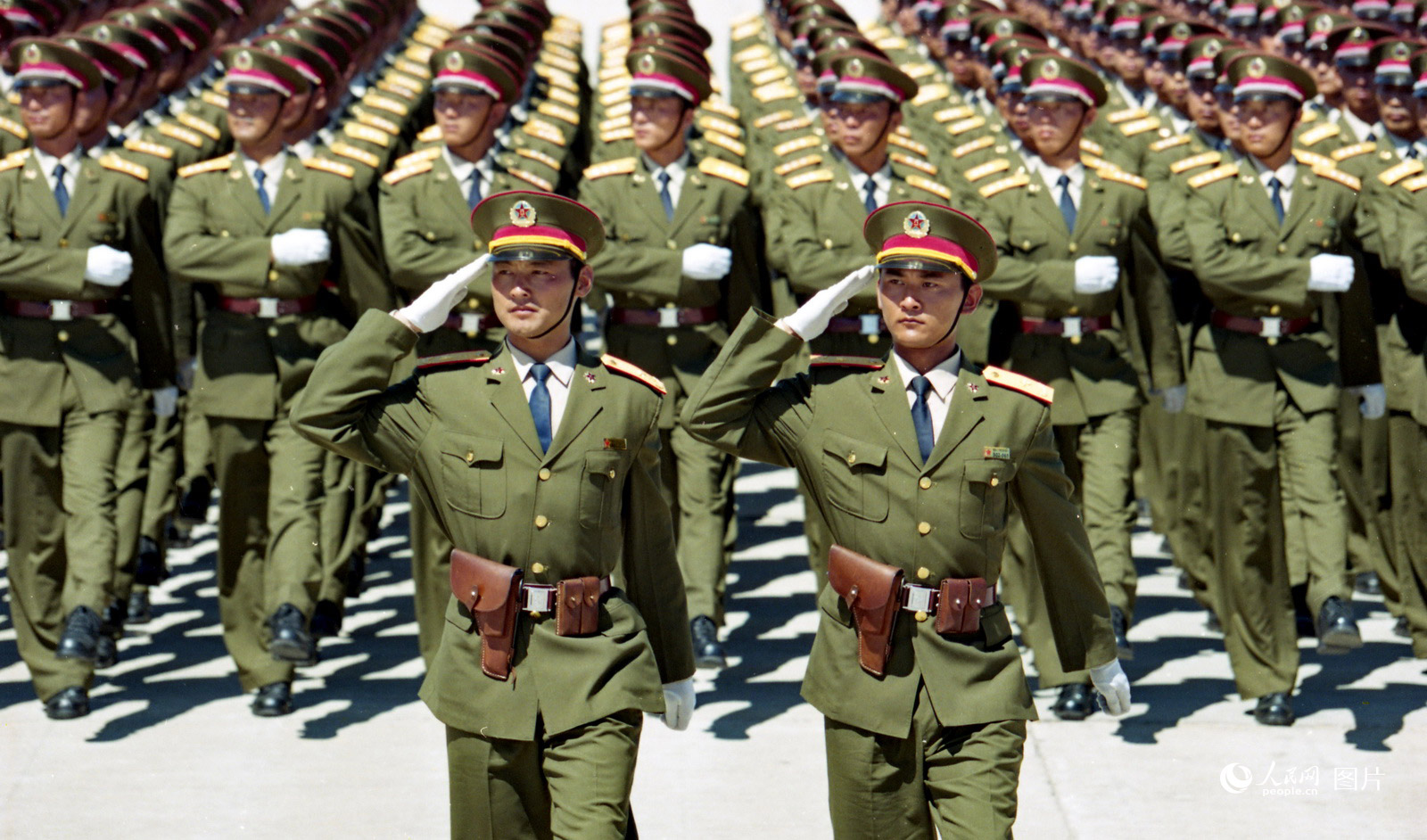 Galeria: parada militar celebrou 50º aniversário da fundação da Nova China (1999)