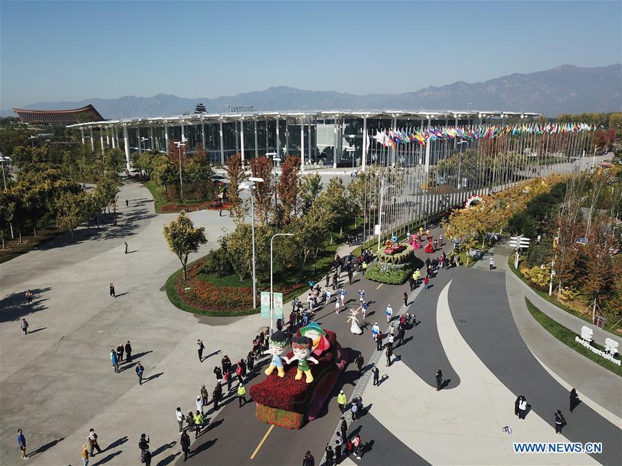 Exposição Internacional de Horticultura de Beijing encerrará em 9 de outubro