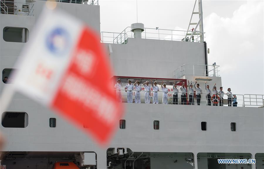 Primeiro navio quebra-gelo de fábrico chinês irá realizar a missão à Antártica