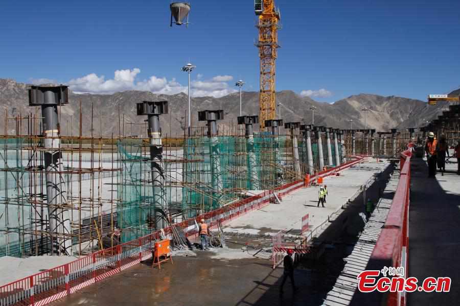 Marco estabelecido na renovação do Aeroporto de Lhasa Gonggar 