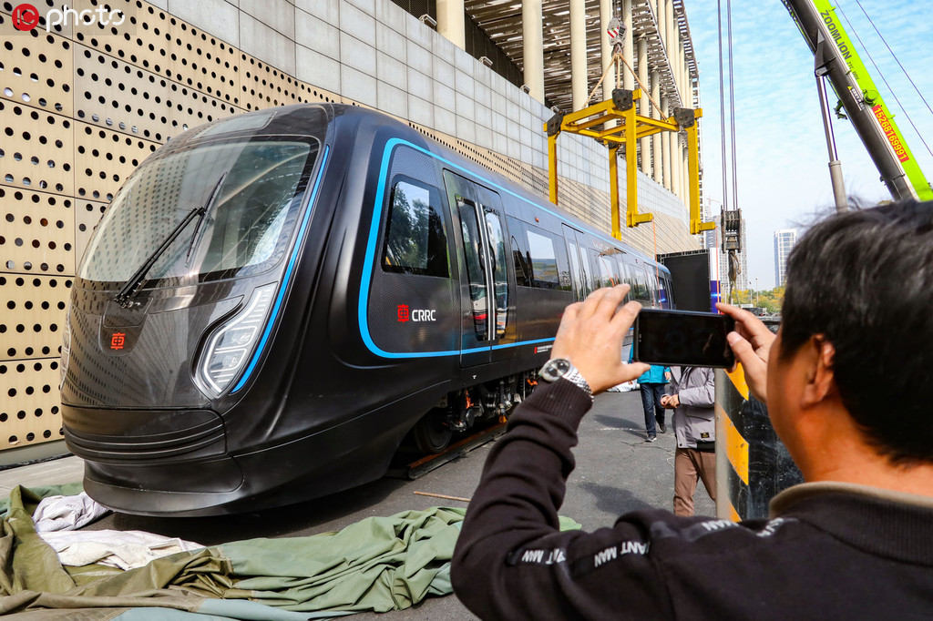 Galeria: quatro trens maglev são exibidos em Hangzhou 