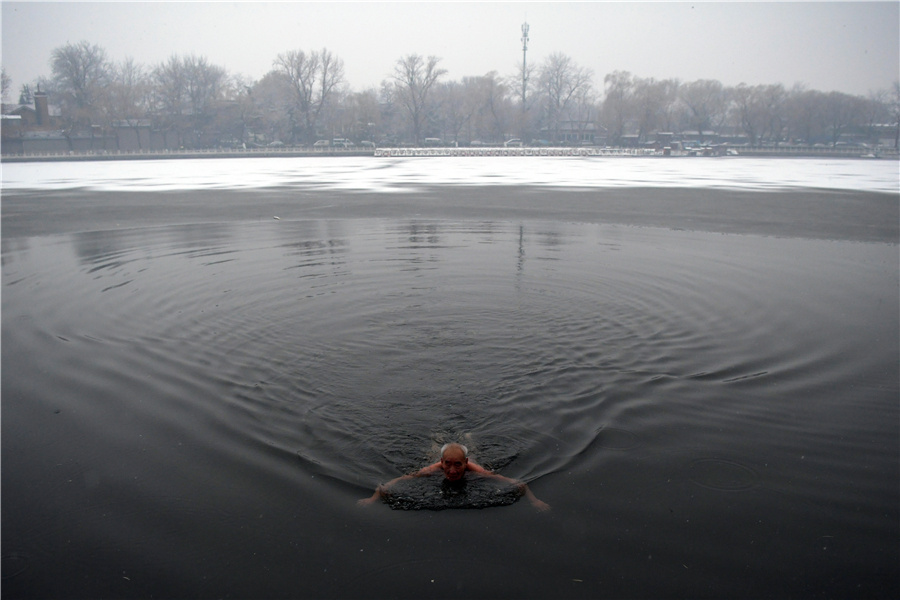 Beijing recebe segunda queda de neve do ano