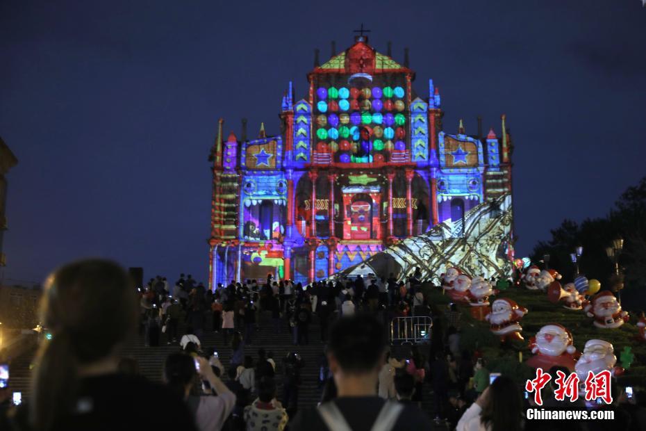 Espectáculos de video mapping realizados em Macau