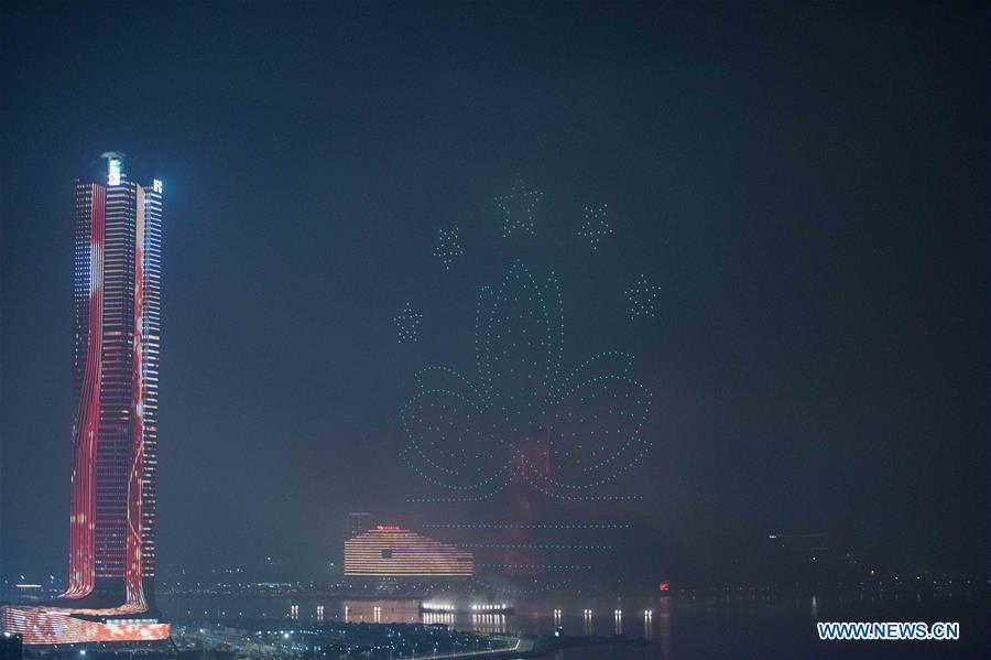 Macau e Zhuhai realizam em conjunto espetáculos de fogos de artifício