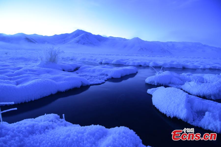 Galeria: paisagem noturna e tranquila das pastagens Bayanbulak em Xinjiang