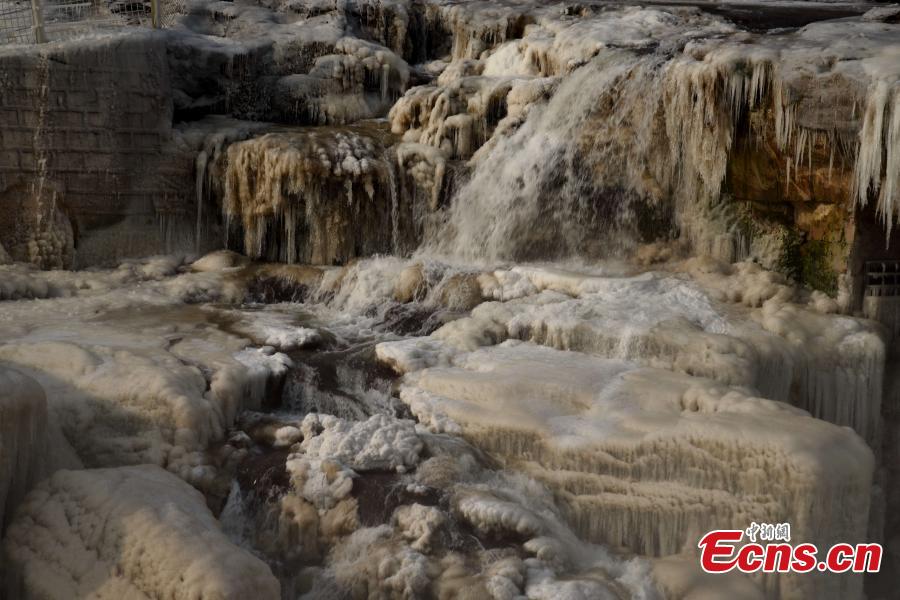 Galeria: paisagem de cachoeira de gelo de Hukou