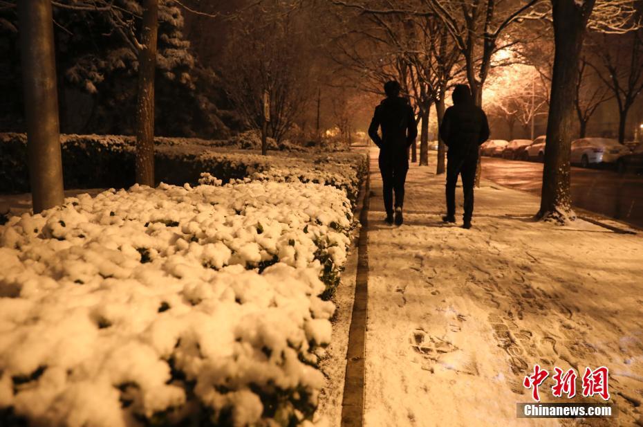 Beijing recebe primeira queda de neve de 2020