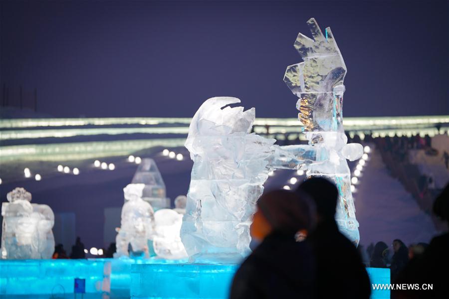 Festival anual de Gelo e Neve abre em Harbin