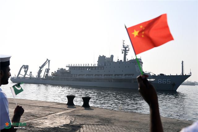 China e Paquistão realizam exercício naval conjunto