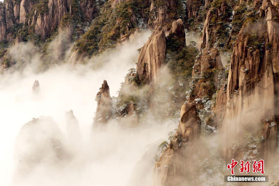 Galeria: Paisagem estonteante da montanha Sanqing após queda de neve