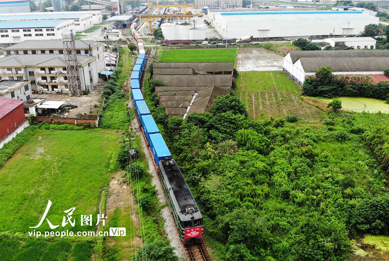 Jiangxi inuagura primeiro trem China-Europa para transporte de equipamentos de metrô