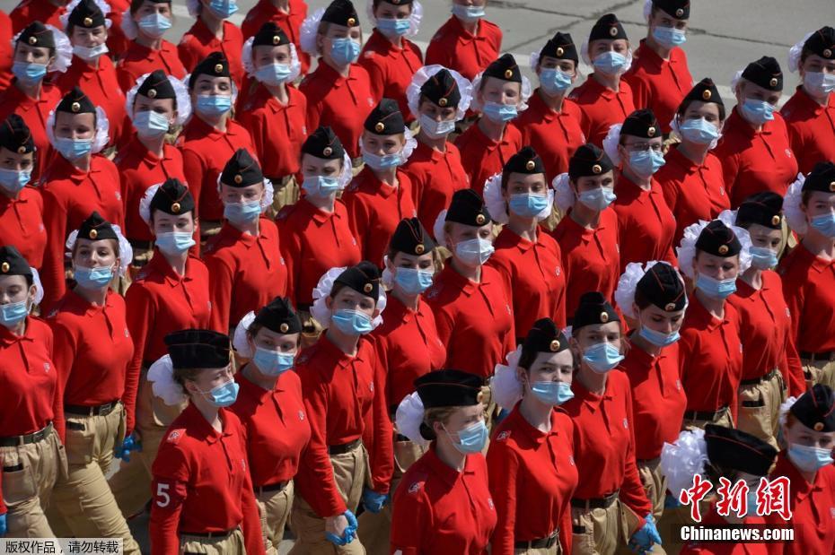 Desfile da Praça Vermelha da Rússia está prestes a começar 