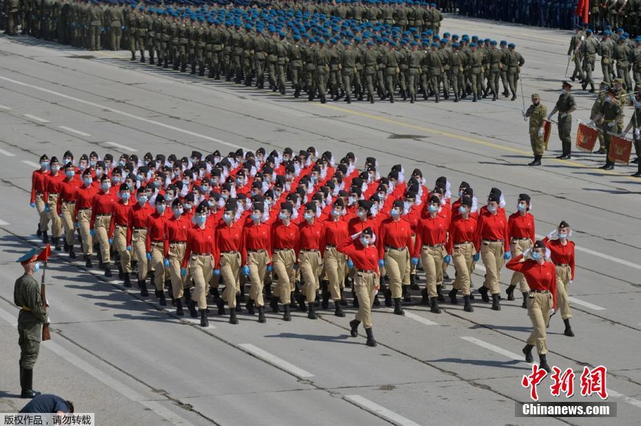 Desfile da Praça Vermelha da Rússia está prestes a começar 