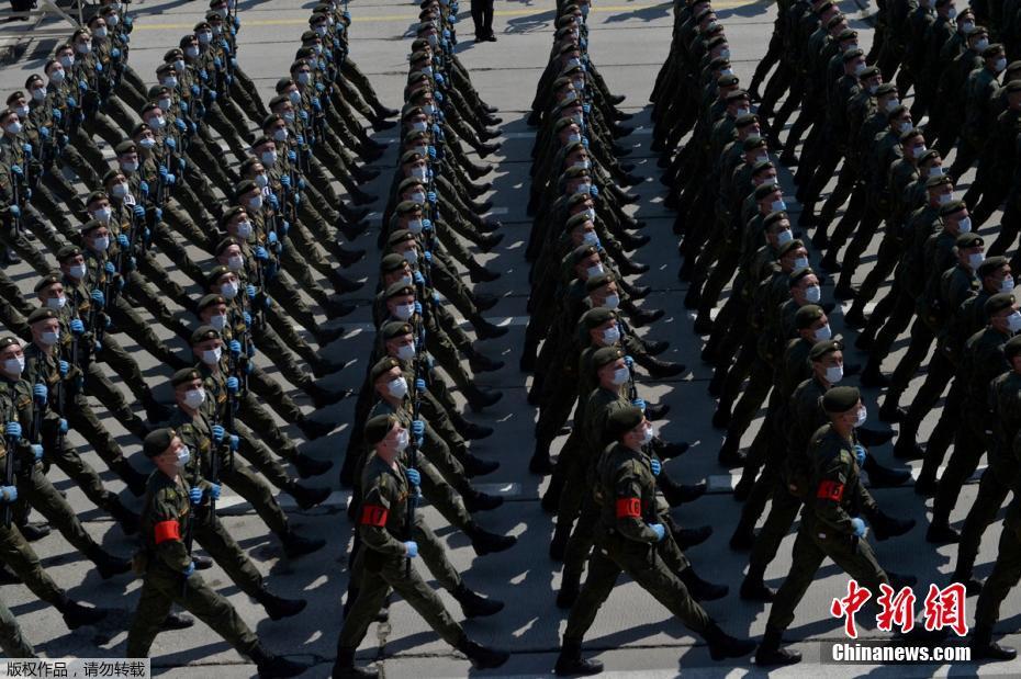 Desfile da Praça Vermelha da Rússia está prestes a começar 