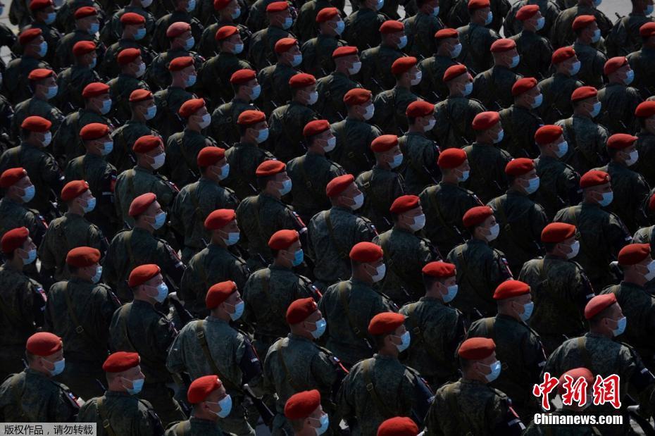 Desfile da Praça Vermelha da Rússia está prestes a começar 