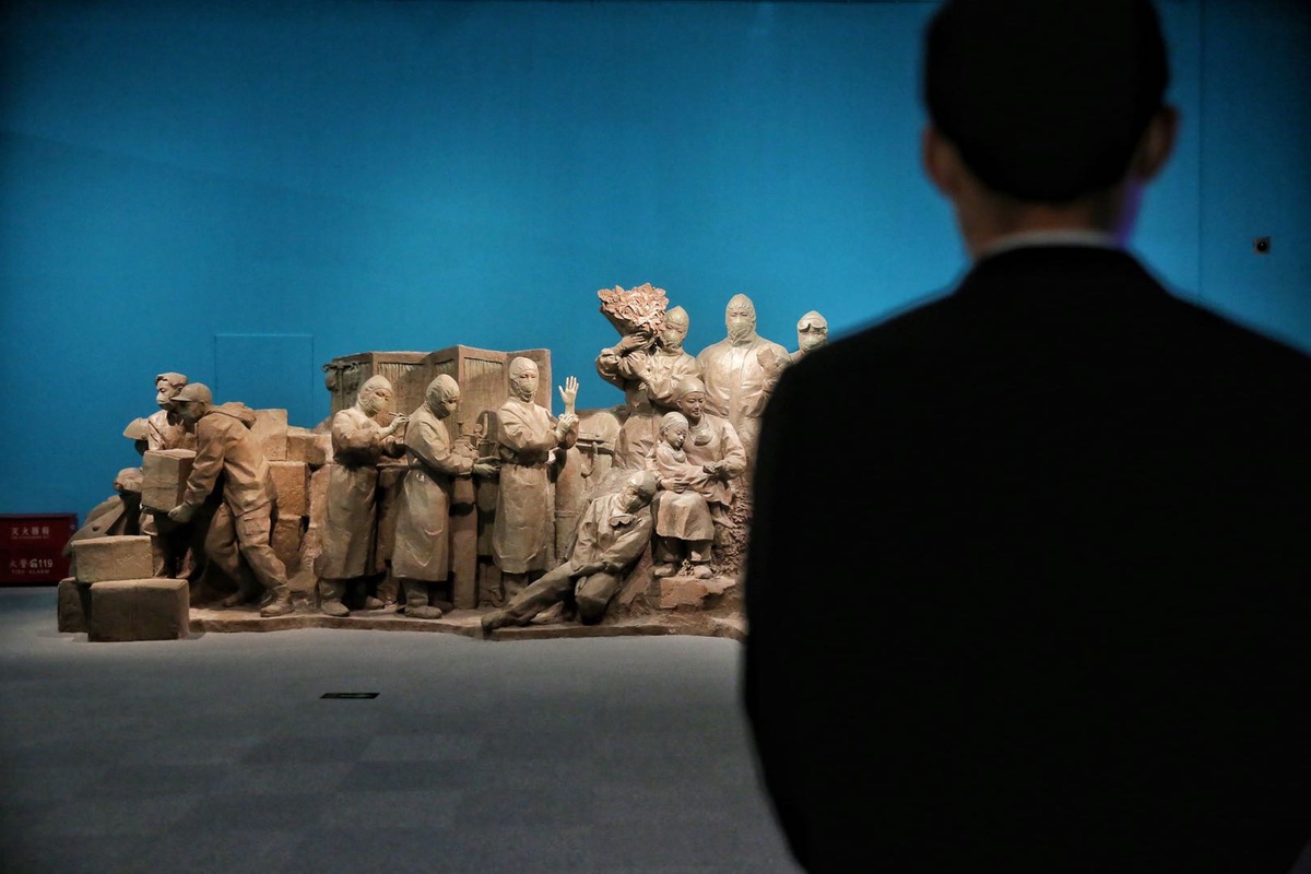 Luta contra pandemia no coração da exposição de Beijing

