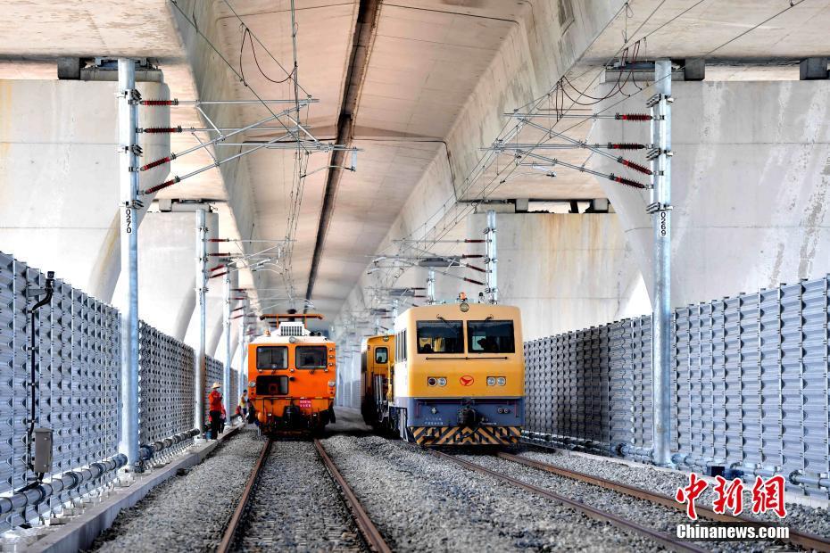 Fujian: Teste de carga realizado na ponte mais longa de duplo uso em Pingtan 