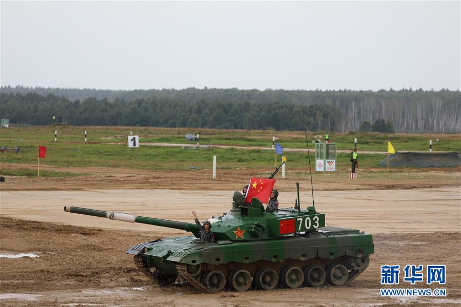 Jogos Internacionais do Exército de 2020：equipe chinesa classificada para semifinais de biatlo de tanques