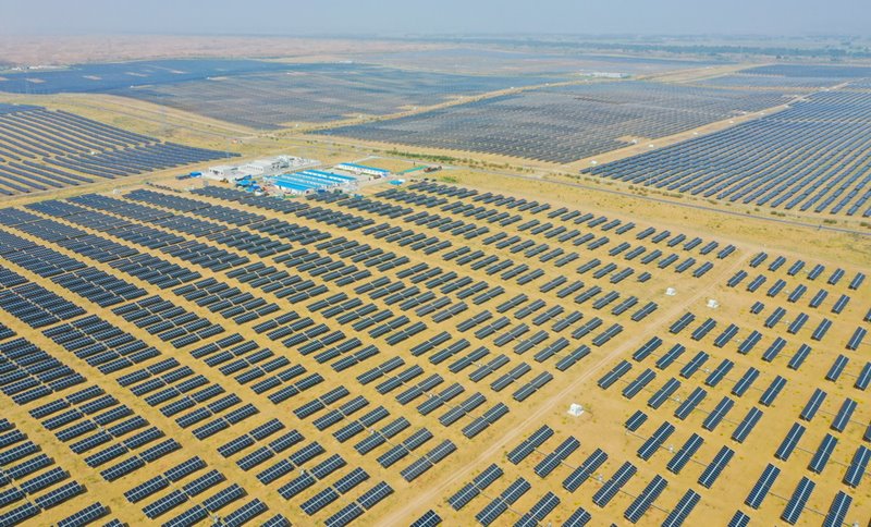 Galeria: base de energia fotovoltaica no deserto de Kubuqi