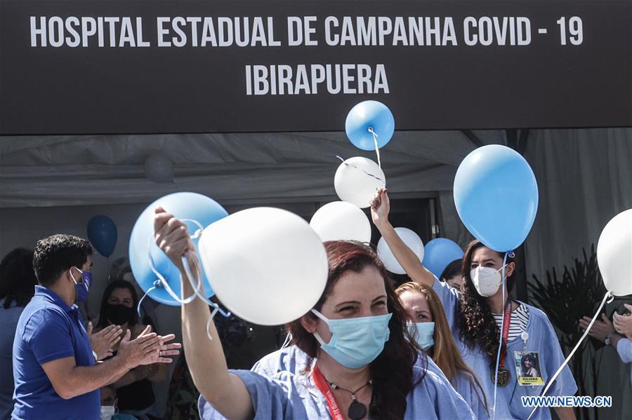 Hospital de campanha no ginásio de São Paulo será oficialmente encerrado