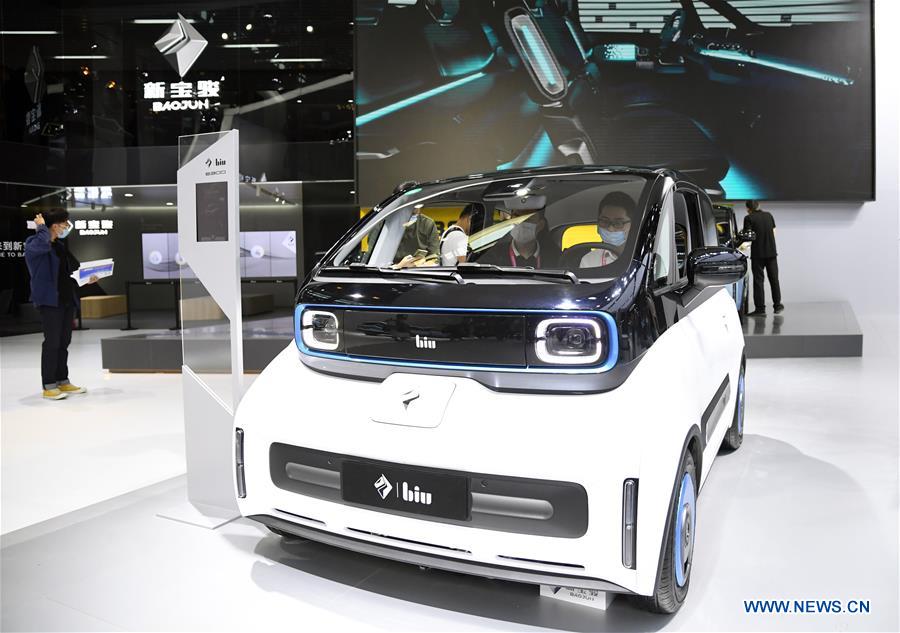 Exposição Internacional Automotiva de 2020 é inaugurada em Beijing