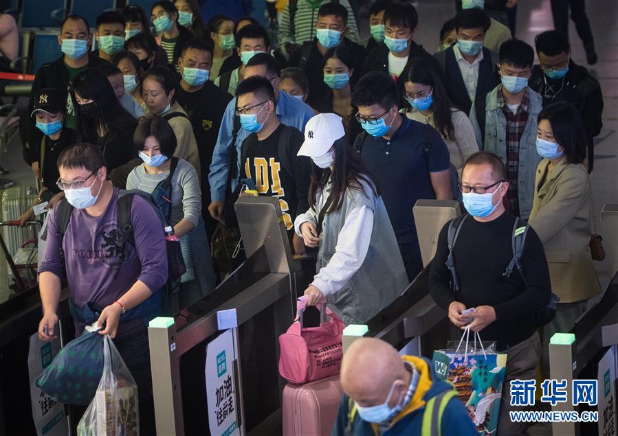 Wuhan：Estação Ferroviária de Hankou estréia pico no retorno de passageiros