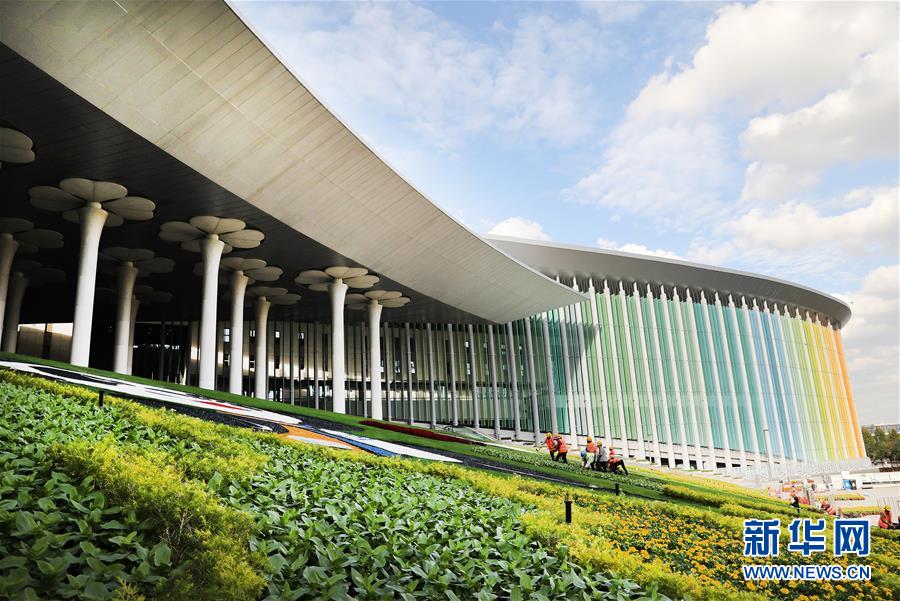 Galeria: decoração floral da 3ª Feira Internacional de Importação da China