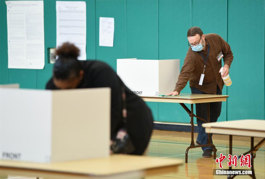 Locais de votação das Eleições nos EUA 2020 afetados pela epidemia