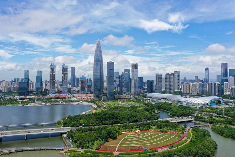 Top 10 de cidades mais competitivas da China