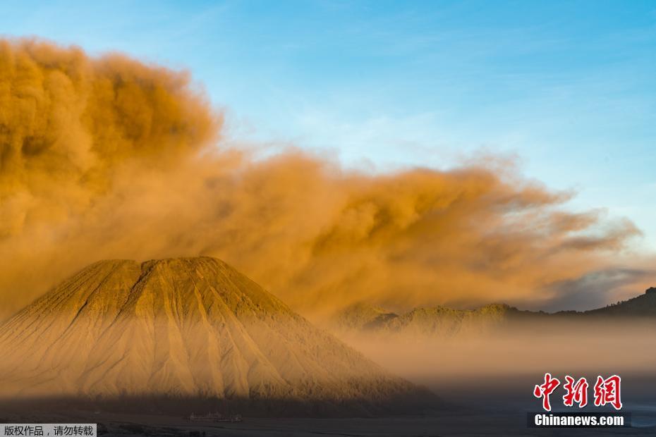 Galeria: esplêndida cena da erupção vulcânica 