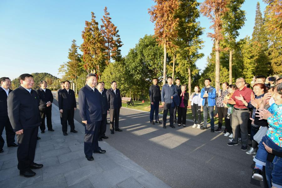 Xi inspeciona Província de Jiangsu, no leste da China